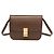 Céline Bolso de hombro de cuero Celine Classic Box Medium para mujeres, marrón, camello