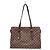 Borsa a Spalla Chelsea Damier Louis Vuitton Donna Marrone, Ebano