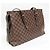 Borsa a Spalla Chelsea Damier Louis Vuitton Donna Marrone, Ebano - vista 6