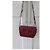Borsa a tracolla Cartier in pelle rosso scuro Bordò - vista 2