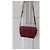 Borsa a tracolla Cartier in pelle rosso scuro Bordò - vista 3