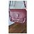 Borsa a tracolla Cartier in pelle rosso scuro Bordò - vista 6