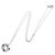 Collar Péndulo Empreinte Louis Vuitton en Oro Blanco (Plata) para Mujeres - vista 2