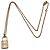 Collana Hermès Amulet Kelly Cadenas, Oro con Diamanti, Donna Rosa - vista 7