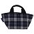 Burberry Nova Check Etichetta Blu Nylon Blu navy