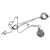 Hermès Cordage Rope Anchor Silver hardware  - view 1