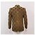 Completo Gucci in velluto marrone con monogramma GG dorato D'oro Caramello - vista 2