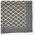 CHANEL Bandana Mini Sciarpa in Seta con Logo a Catena Design Matelassé Grigio Donna Marrone - vista 5