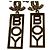 Orecchini Coco Mark Swing da donna CHANEL, Boy C D'oro - vista 5
