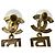 Orecchini Coco Mark Swing da donna CHANEL, Boy C D'oro - vista 7