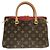 Borsa a mano Pallas BB Monogram Louis Vuitton Marrone - vista 2