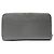 Cartera larga de cuero Selleria Fendi, gris, - vista 3