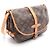 Borsa a Spalla Saumur 30 Louis Vuitton Marrone Monogramma - vista 2