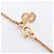 Collana Logo CD Christian Dior D'oro - vista 3