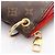 Borsa Pallas Louis Vuitton Marrone Rosso Fuschia Monogramma - vista 8