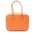 Borsa Hermès Plume in pelle e pelle Epsom, arancione per donne.