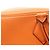 Borsa Hermès Plume in pelle e pelle Epsom, arancione per donne. - vista 7