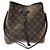 Néonoé Borsa a Spalla Neo Noé MM Monogramma Louis Vuitton Nero