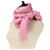 Sciarpa in seta e lana Monogram Louis Vuitton Rosa  - vista 4
