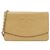 Cartera de Cadena CC Timeless de Chanel Beige
