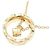 Collana Coco Crush di Chanel Giallo - vista 4