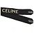 Céline Celine CELINE Sac à épaule à courte sangle en jacquard. Noir Blanc - vue 2