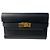 Hermes Hermès Kelly Wallet Medium Black Epson GD Hardware D Stamp Women's