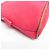 Pochette Mini Bolide Donna in Cotone e Pelle Hermès Marrone, Rosa - vista 4