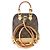 Zaino Alma Monogram Louis Vuitton Marrone - vista 2