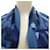 Hermès FAUBOURG EN PERSPECTIVE Rosange GM Sciarpa Blu - vista 4