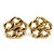 Orecchini a clip dorati Chanel D'oro