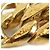 Orecchini a clip dorati Chanel D'oro - vista 5