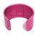 Bracciale in alluminio rosa Evelyne di Hermès - vista 5