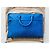 Bottega Veneta Valigetta in Pelle Intrecciata Blu - vista 2
