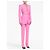 Alexander McQueen Pink Wool Slashed Cut-out Blazer Jacket - view 5