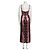 Vestido maxi Gucci de seda duchesse con encaje negro rosa melocotón - vista 3