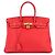 Bolso Hermès Birkin 35 Togo Rouge Pivoine Roja