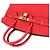 Bolso Hermès Birkin 35 Togo Rouge Pivoine Roja - vista 5