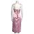 Vestido Gucci de seda duchesse rosa - vista 2
