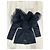 Giacca Blazer Alexander McQueen in Tulle e Barathea Nera Nero - vista 2