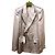 Gucci Seidensatin Doppelbrustjacke Rosa Champagner Pink Fleisch