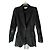 Blazer Alexander McQueen in lana e pizzo nero