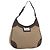 Bolso de Hombro de Lona Trotter Christian Dior Beige Plata Auth BSZ033SAV