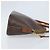 Céline CELINE Macadam Canvas Hand Bag PVC Leather 2way Brown Gold Auth ka2994 Golden - view 3