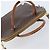 Céline CELINE Macadam Canvas Hand Bag PVC Leather 2way Brown Gold Auth ka2994 Golden - view 6