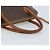 Céline CELINE Macadam Canvas Hand Bag PVC Leather 2way Brown Gold Auth ka2994 Golden - view 7