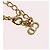 Collana Christian Dior metallo oro Auth BSZ414V D'oro - vista 18