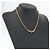 Collana Christian Dior metallo oro Auth BSZ414V D'oro - vista 19