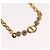 Collana Christian Dior metallo oro Auth BSZ414V D'oro - vista 3