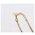 Collana Christian Dior metallo oro Auth BSZ414V D'oro - vista 9